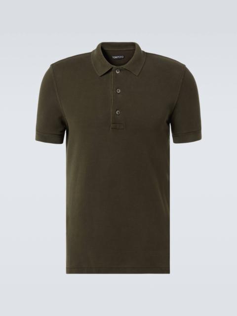 TOM FORD Piqué polo shirt