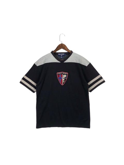 Other Designers Polo Ralph Lauren - Vintage Polo Sport P67 Norwegian Vneck T Shirt
