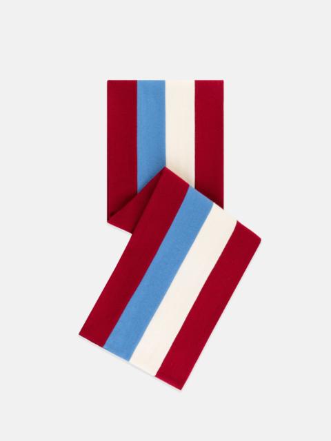 J. PRESS MADE-IN-ENGLAND SAYBROOK COLLEGE SCHOOLBOY MUFFLER