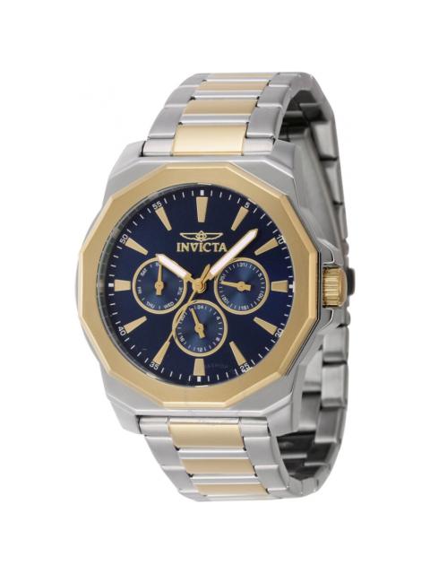 Other Designers Invicta Speedway Quartz Date Day Blue Dial Men's Watch 46848