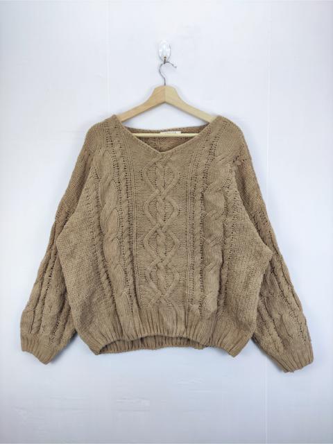 Other Designers Vintage Cable knitwear Sweater Khalita