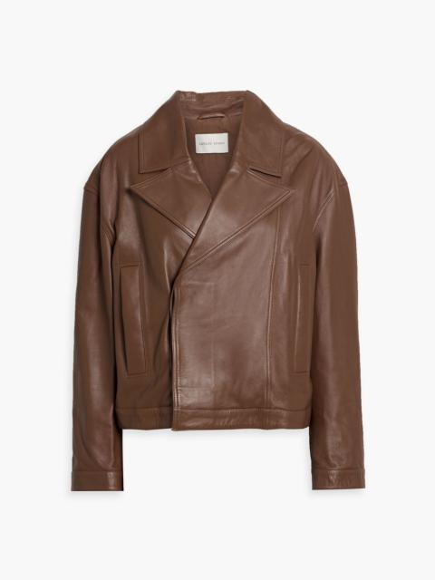 Loulou de Saison Kaipan double-breasted leather jacket