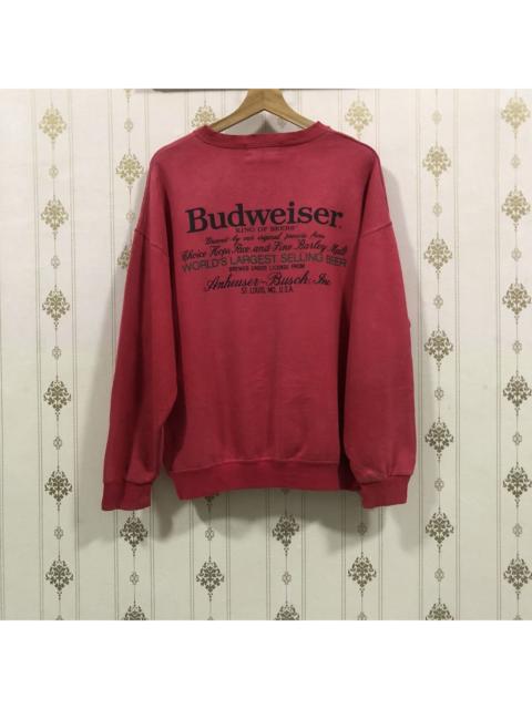 Other Designers Vintage budweiser back hit sweatshirt