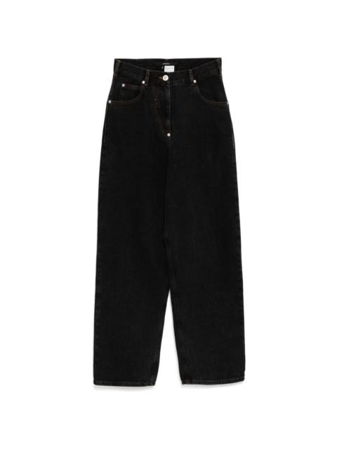 panty cutout jeans