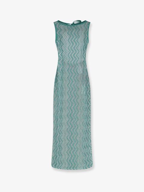 Missoni Missoni Laminated Viscose Long Dress