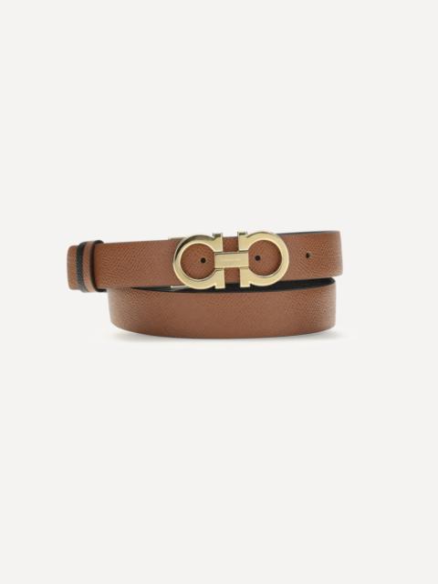 FERRAGAMO Reversible and adjustable Gancini