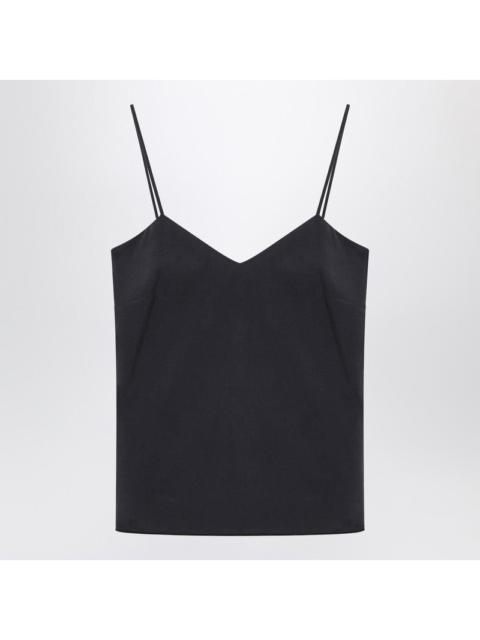 Max Mara Max Mara Blue Silk Tank Top Women