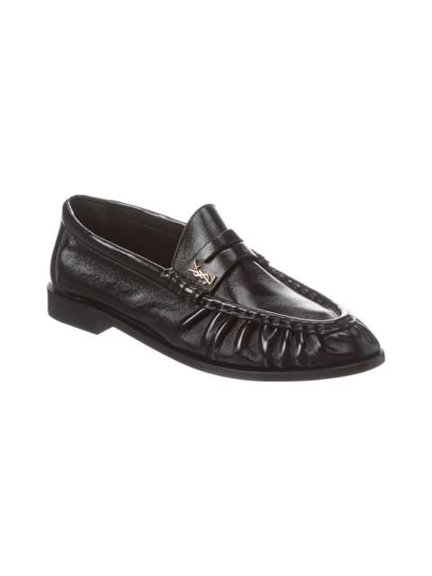 SAINT LAURENT Saint Laurent Le Loafer Leather Moccasin