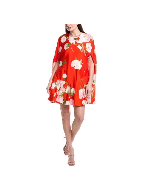 Valentino Valentino Silk-Blend Mini Dress