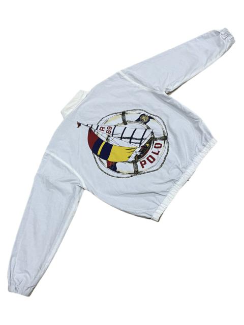 Other Designers Polo Ralph Lauren - Very Rare 1989 Polo Ralph Lauren Sailing Polo Flag Jaket