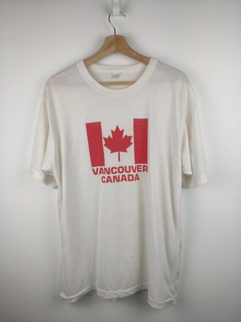 Other Designers Vintage - Vintage Canada Shirt Vancouver Canada Single Stich