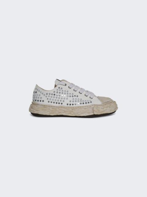 Maison MIHARAYASUHIRO Peterson 23 Og Sole Studded Canvas Low-top Sneaker White