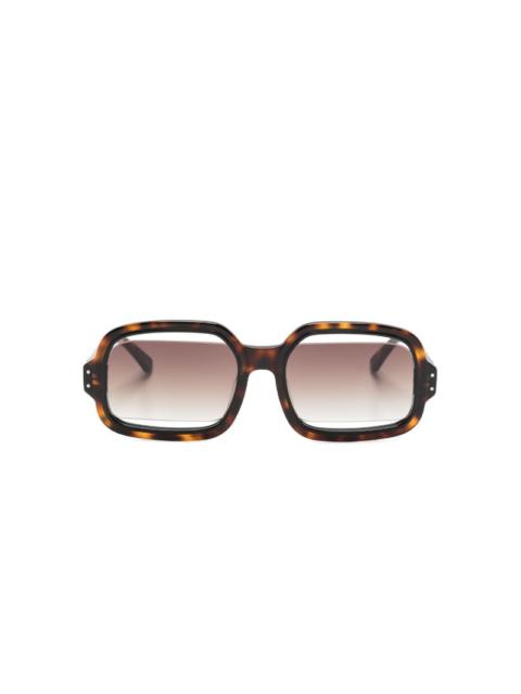 HENRIK VIBSKOV OLGA GLASSES - TORTOISE BROWN