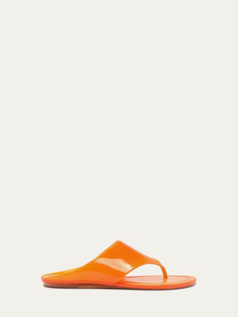 FARM RIO Orange Jelly Flat Sandal