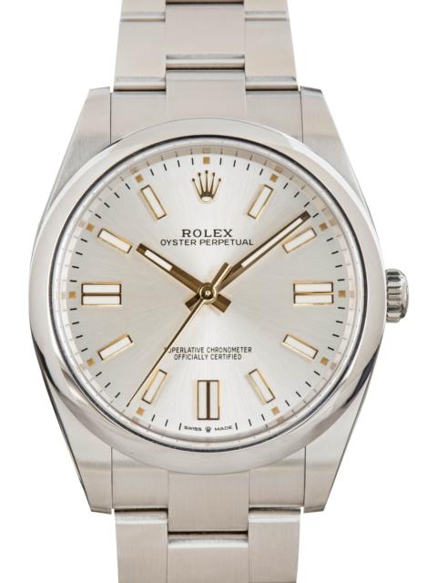 ROLEX Rolex Oyster Perpetual 41 Silver Dial 124300 Steel Oyster