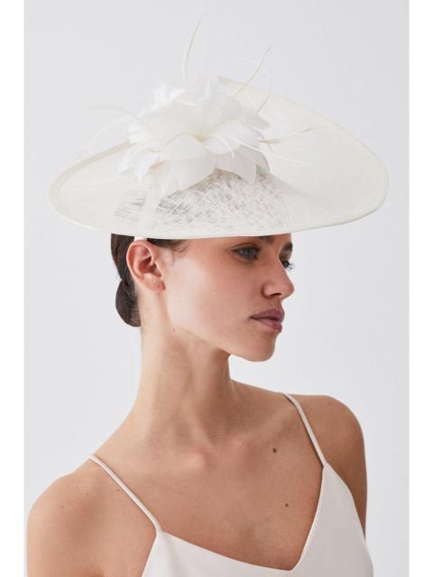 KAREN MILLEN Feather & Quill Disc Fascinator