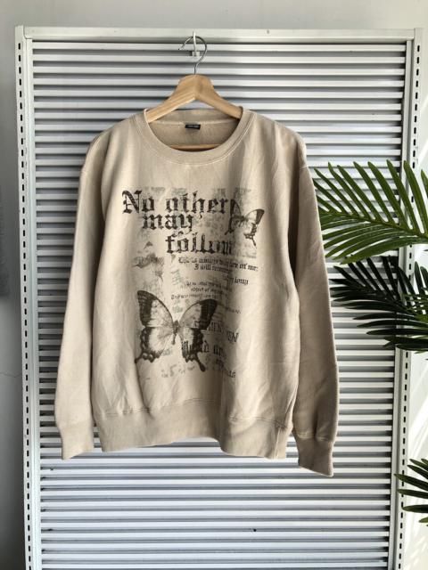 Other Designers Vintage - Vintage Bay Leaf No Other May Follow Butterfly Art Crewneck