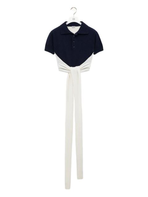 Loewe Loewe Women Wool And Cashmere Polo Shirt