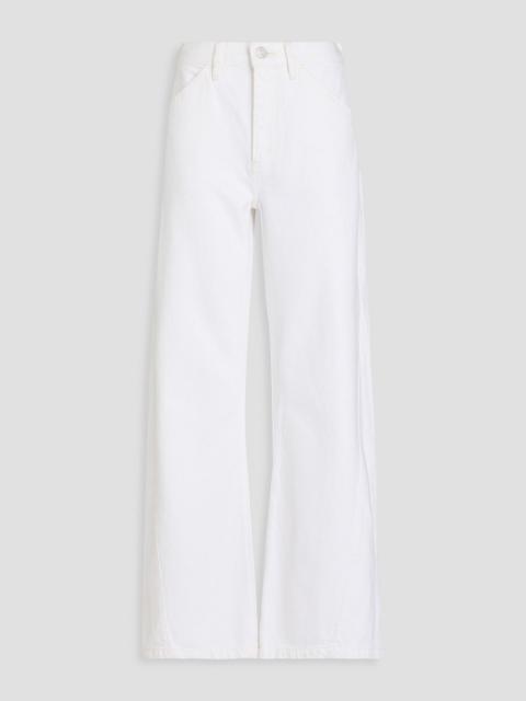 FRAME High-rise wide-leg jeans