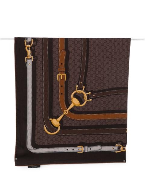 GUCCI Gucci Women Printed Silk Foulard