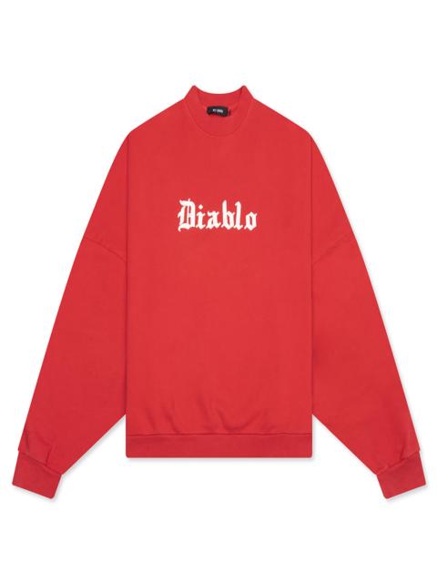 WILLY CHAVARRIA DIABLO HOOLIGAN CREWNECK - RED