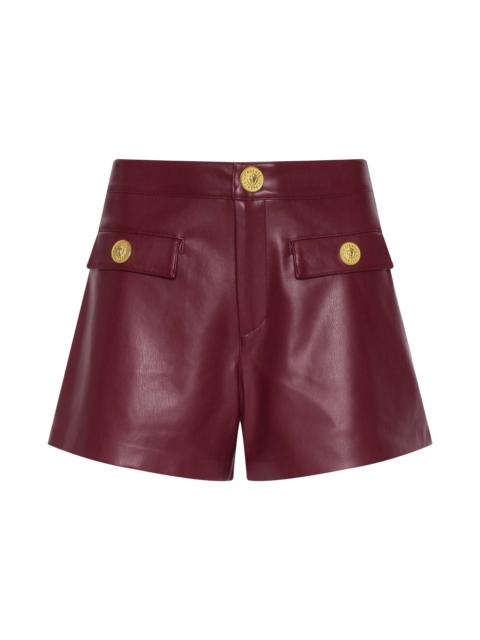 L'AGENCE Dionne Vegan Leather Short