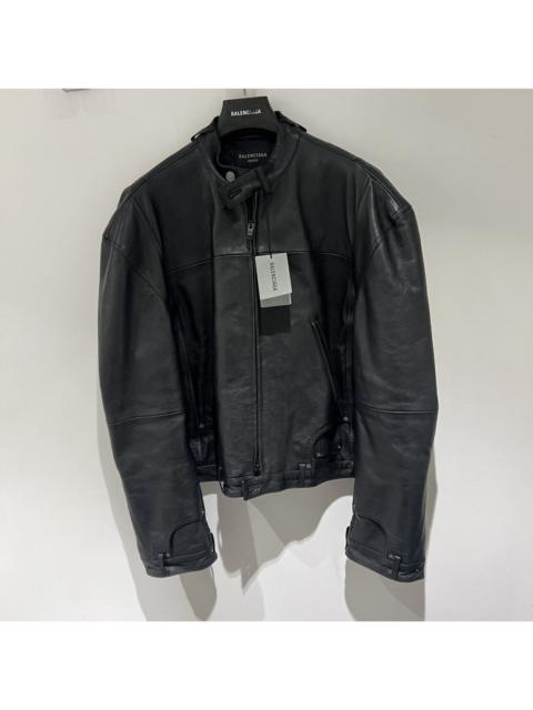 BALENCIAGA Balenciaga Oversized Leather Jacket