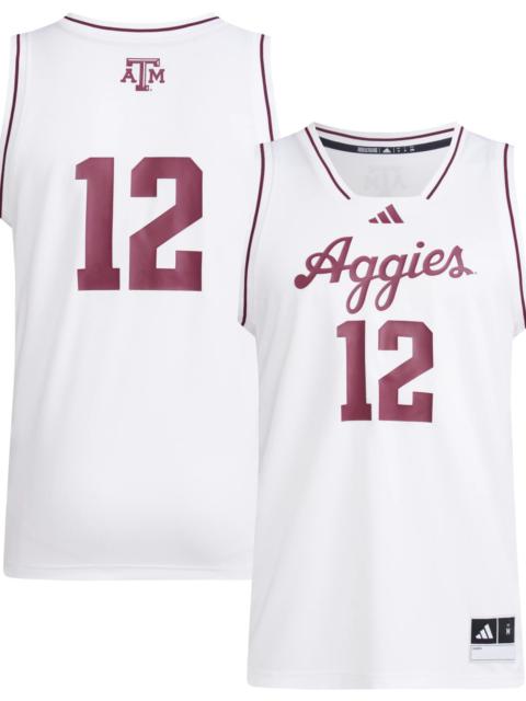 adidas adidas Men's Texas A&M Aggies White Swingman Jersey