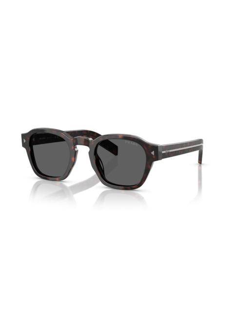 Prada Prada Dark Grey Oversized Men's Sunglasses PR A16S 17N731 52