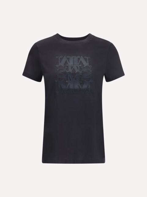 Max Mara Embroidered monogram T-shirt