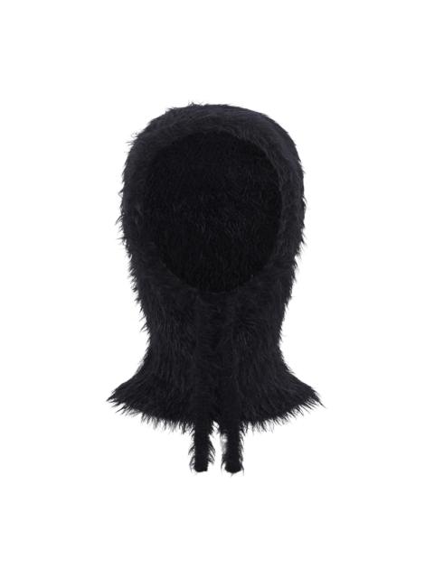 Marine Serre Wild Puffy Knit Balaclava