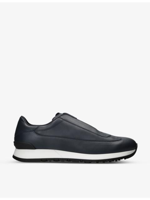 John Lobb Lift leather low-top trainers