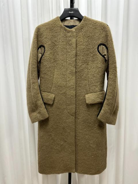 Dries Van Noten Dries Van Noten Sheepskin And Wool Coat