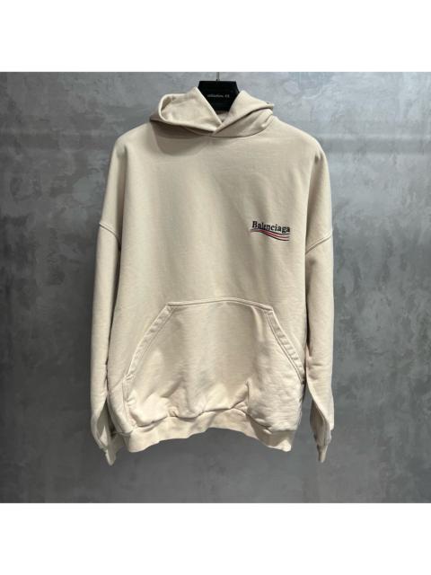 BALENCIAGA Balenciaga Logo Letter-Print Hoodie