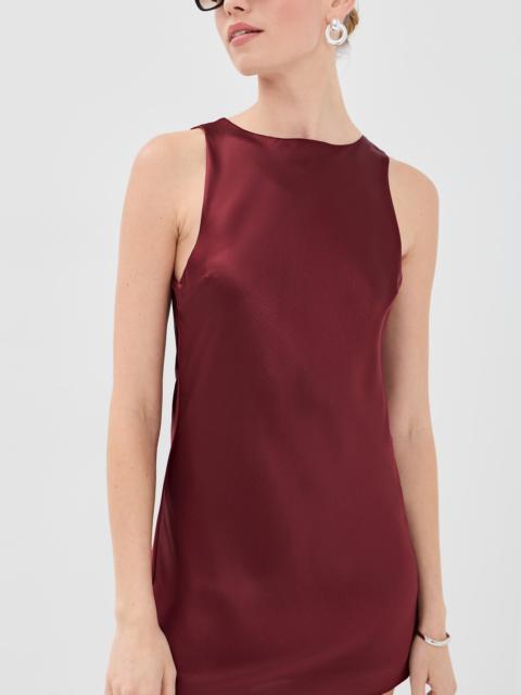 KIKI DE MONTPARNASSE Welcome Back Silk Mini Dress