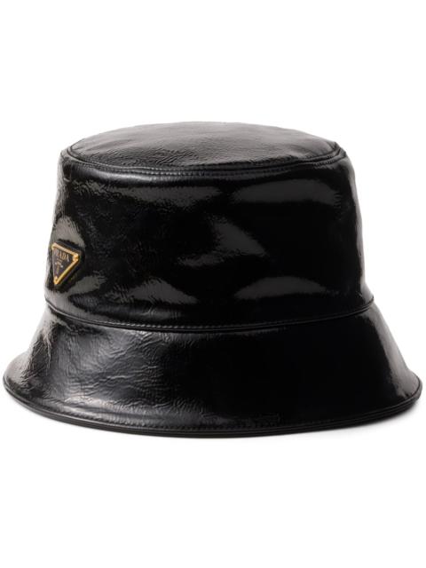Prada Triangle-logo Bucket Hat