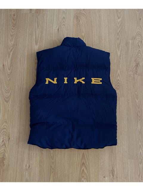 Nike Nike reversible vest puffer down rare 90s 80s