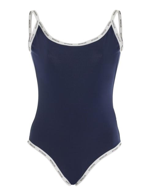 Moncler One-Piece Swimsuit blue