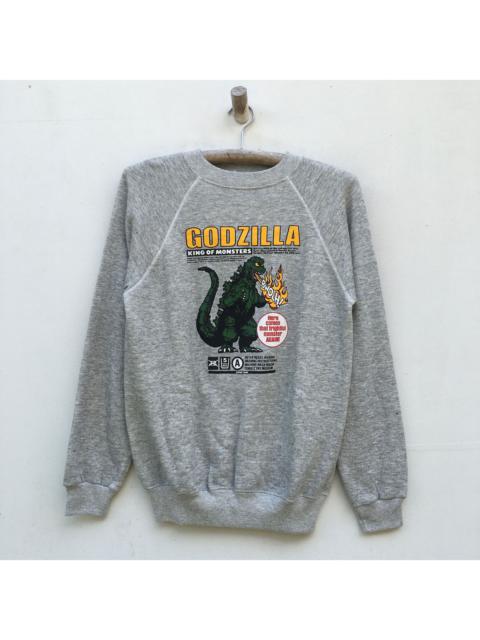 Other Designers Japanese Brand - Vintage Godzilla 1989 Toho Japanese Film Promo Crewneck