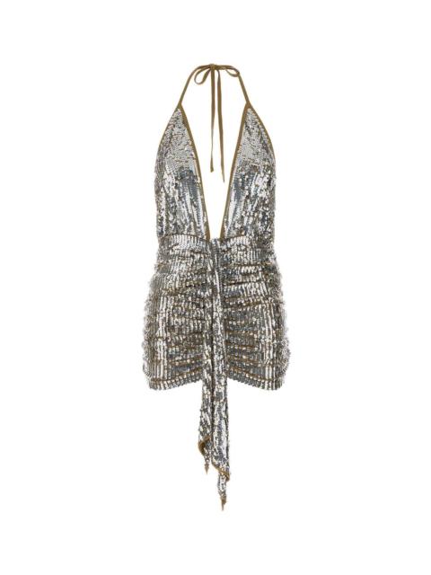 DSQUARED2 Dsquared Women Embellished Wool Mini Dress