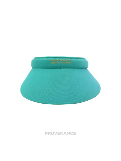 BALENCIAGA Balenciaga Golf Club Visor - Turquoise