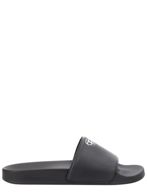 Diesel Diesel Men "Sa-Bloop" Slipper With Logo