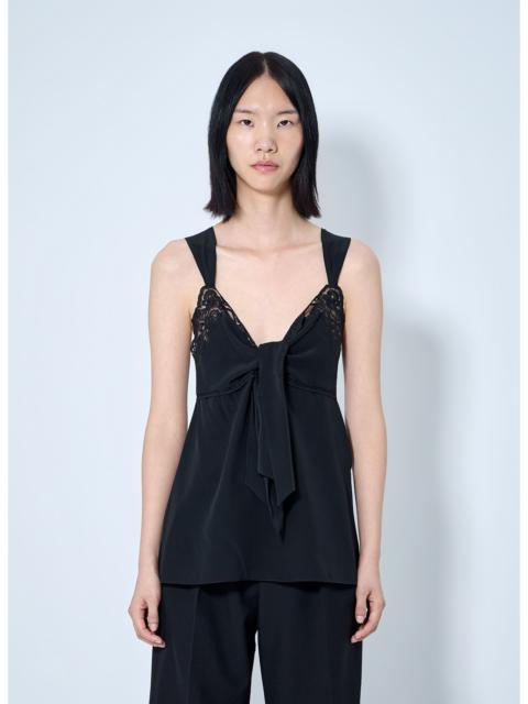Chloé Chloé Women Lace-Trim Silk Crêpe Camisole