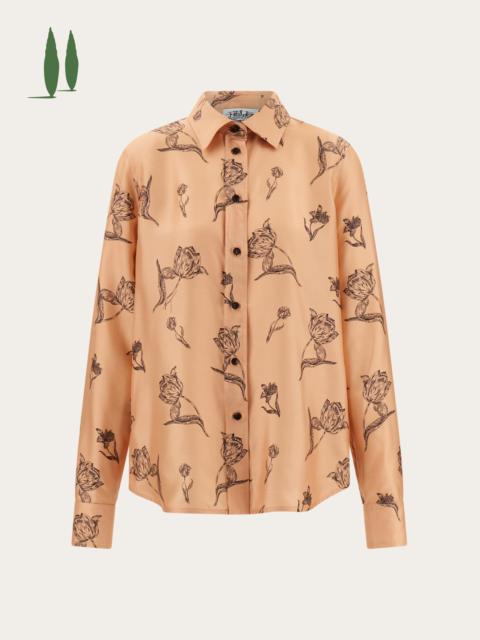 Back to Earth - Silk shirt