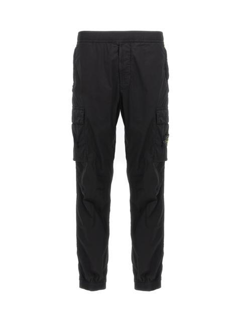 Stone Island Logo Patch Cargo Pants