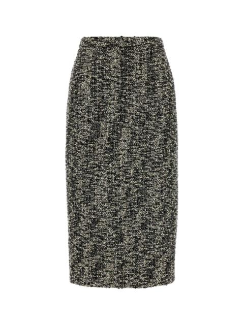 GUCCI Gucci Women Multicolor Boucle Skirt