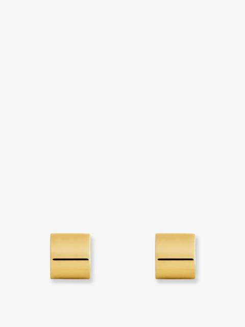 TOTEME Toteme Brass Huggie Earrings Gold
