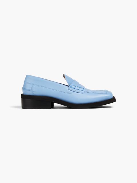 GANNI Leather loafers