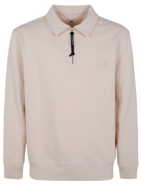 C.P. Company C. P. COMPANY Sweatshirts Polo Collar In Diagonal Raised Fleece
