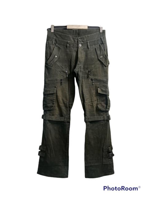 Other Designers Japanese Brand - Fire🔥Semantic Design Faded Boundage Cargo Pants